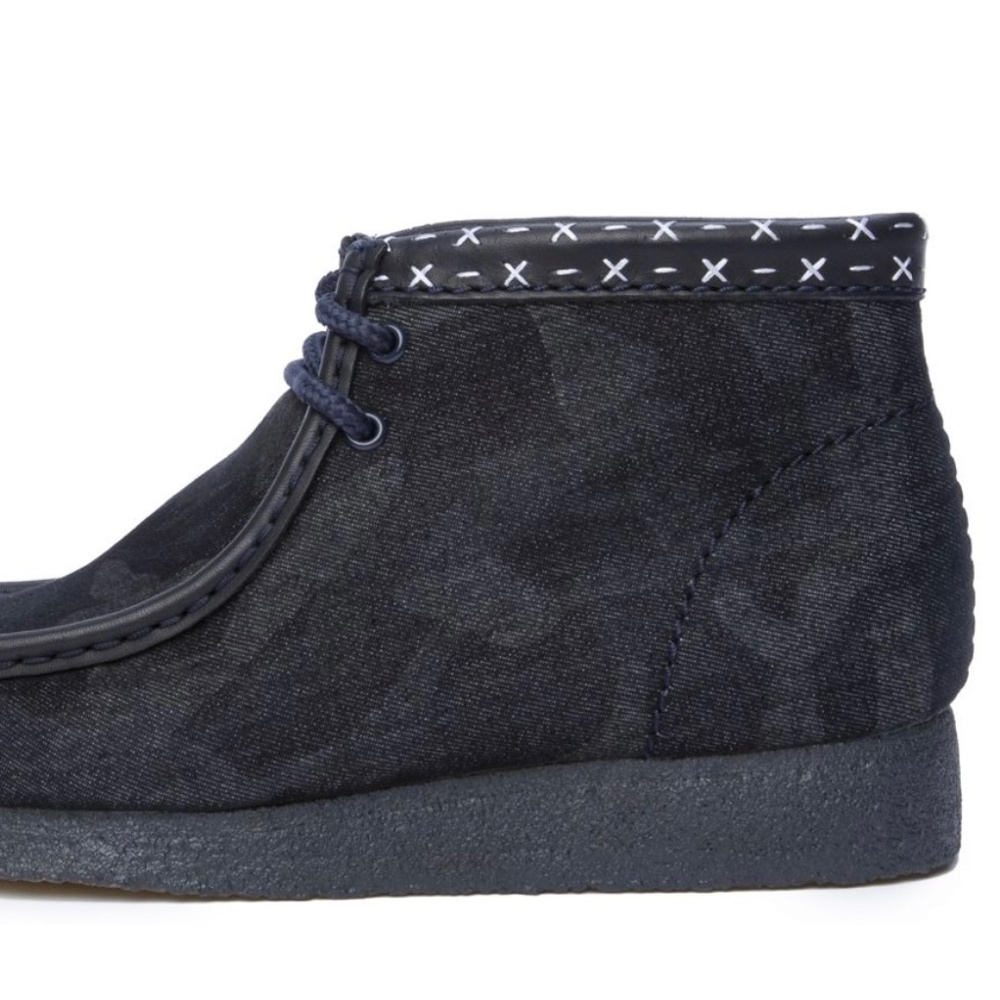 Clarks Denim Wallabees
